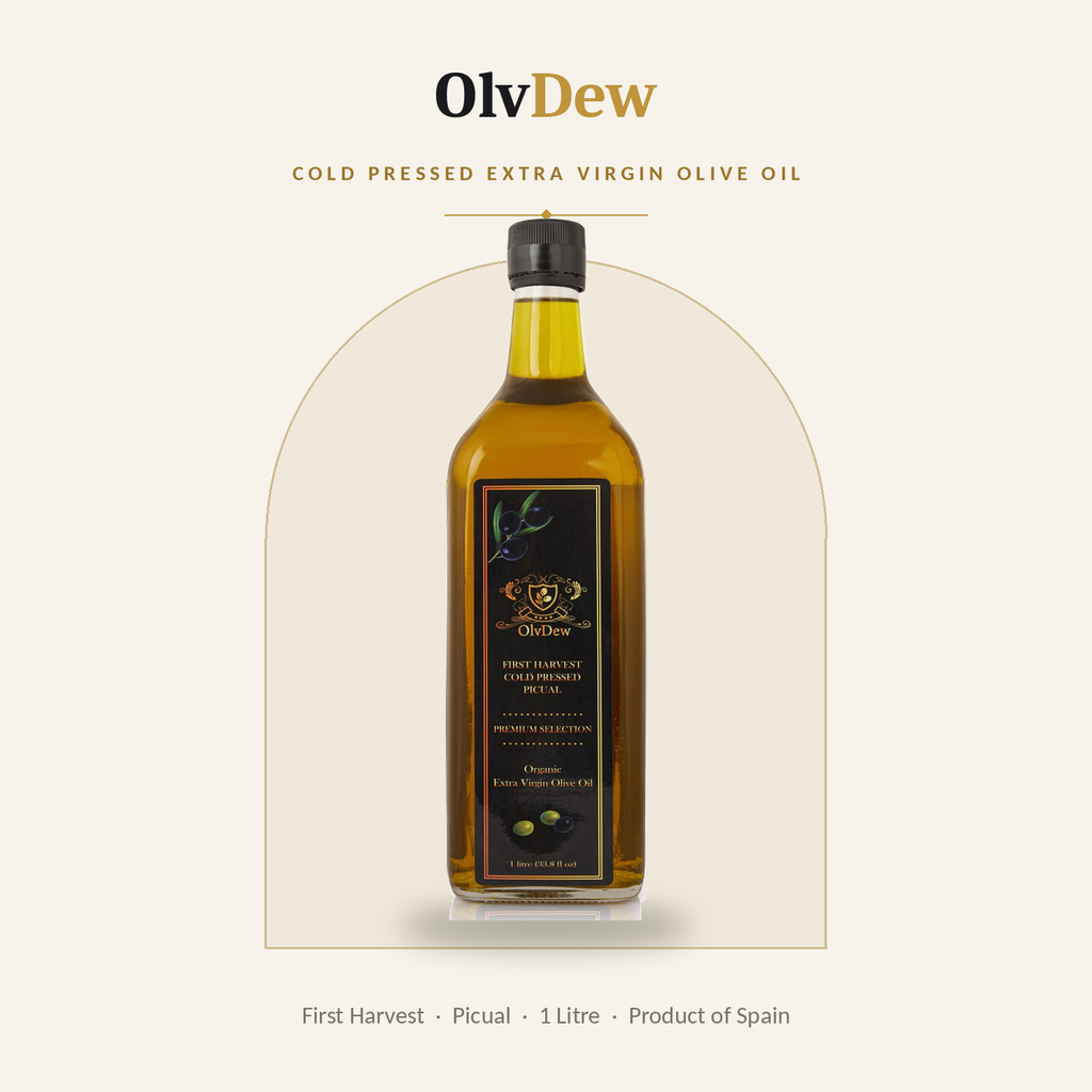 OLVDEW Cold Pressed Extra Virgin Olive Oil