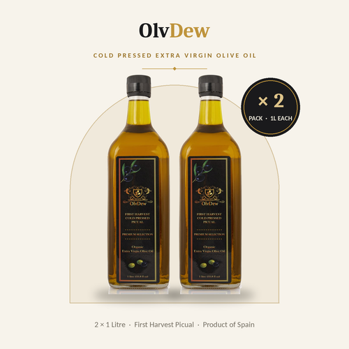 OLVDEW Cold Pressed Extra Virgin Olive Oil